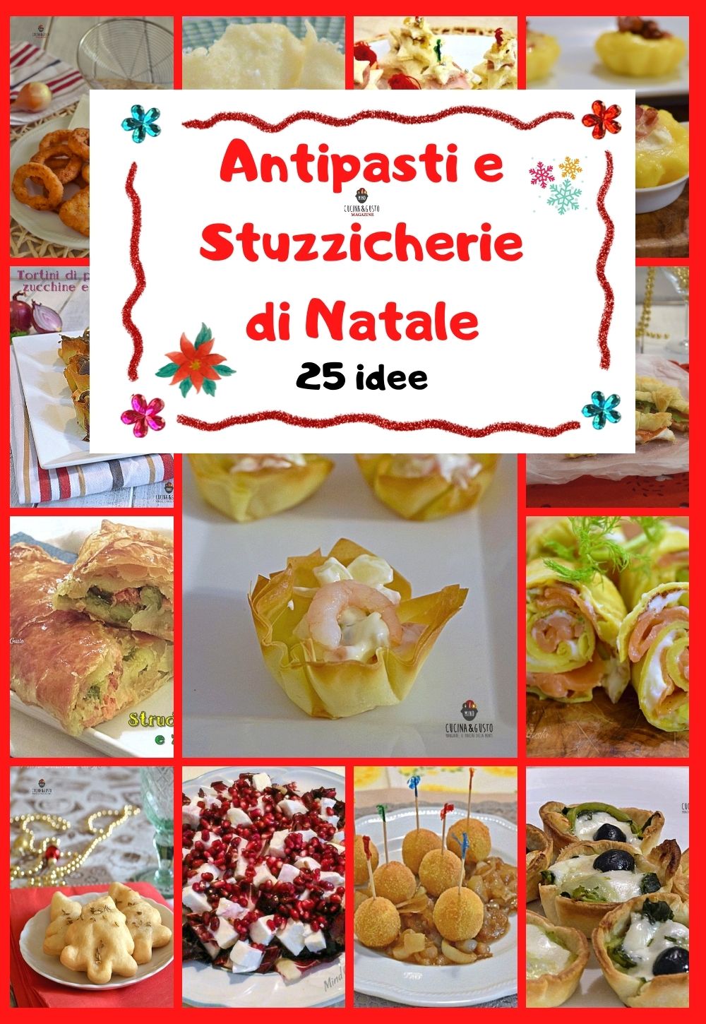 Antipasti di Natale: ricette sfiziose e veloci